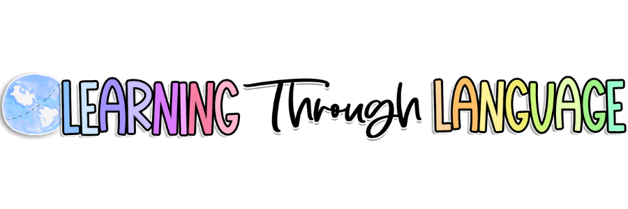 Learning Through Language Logo